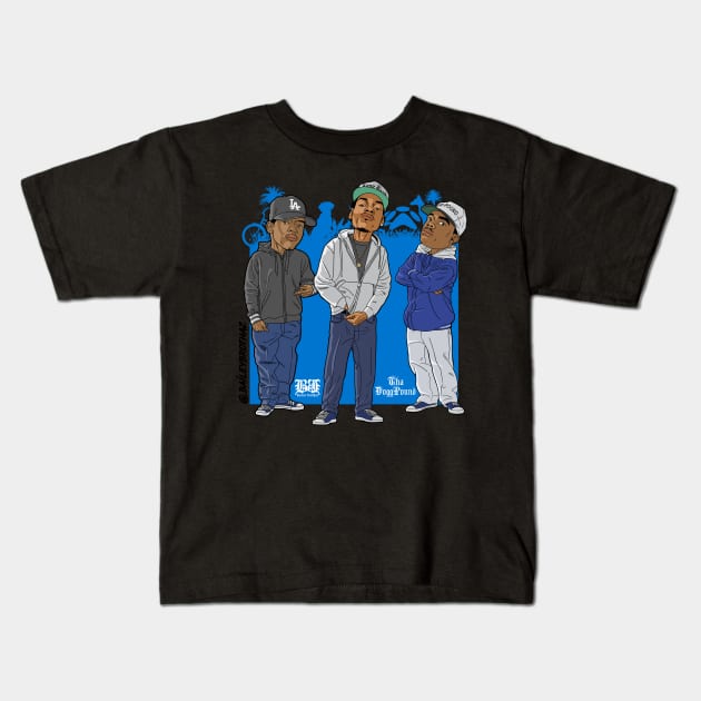 Tha Dogg Pound Kids T-Shirt by BaileyBrothaz